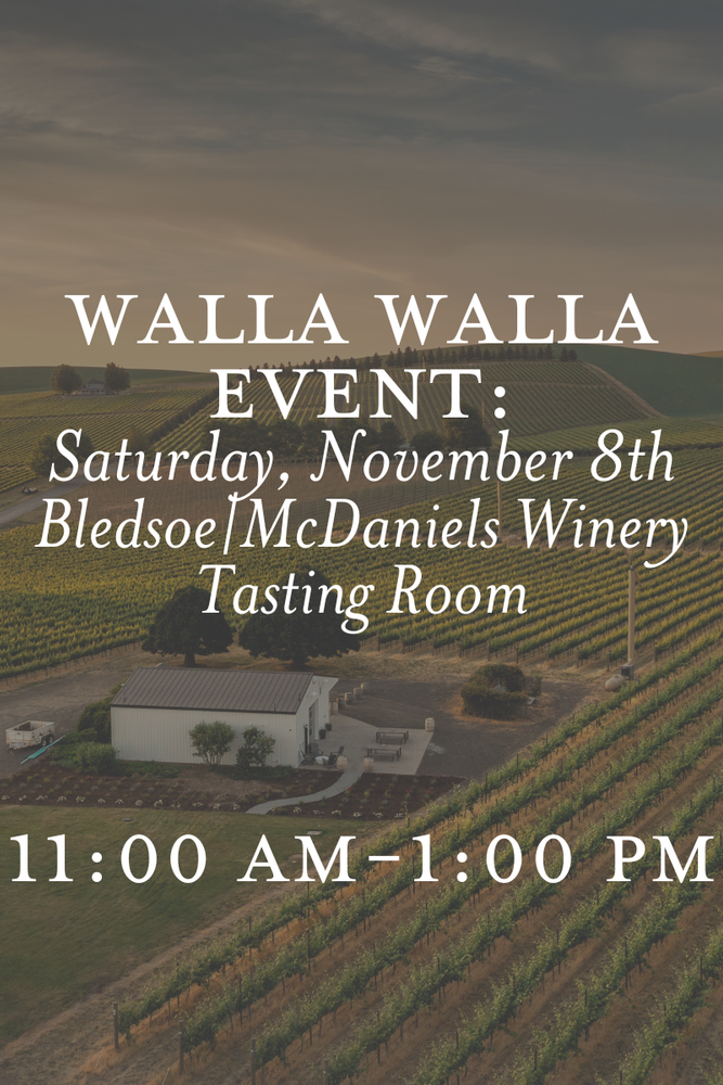 Fall Estate Tasting