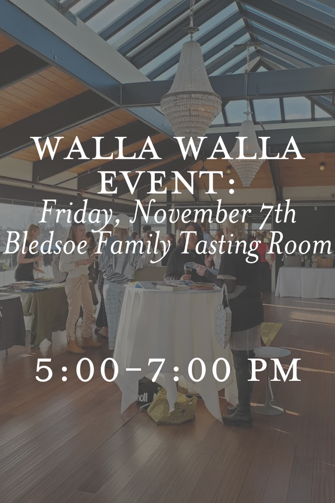 Walla Walla Fall Release Event